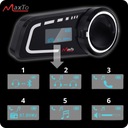 ИНТЕРКОМ MOTOCYKLWY BLUETOOTH MAXTO M2C+LCD+ КОФЕРЕНЦИЯ DO 6+POLSKI LEKTOR изображение 16