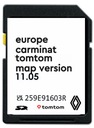 RENAULT karta SD nawigacja TomTom Carminat V10.85 za 249 zł z Warszawa -   - (12352923922)