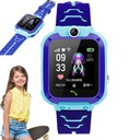 УМНЫЕ ЧАСЫ ДЛЯ ДЕТЕЙ SMARTWATCH LBS IP67 ТЕЛЕФОН SOS СИНИЙ