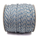 ПРОЧНАЯ БЕЛАЯ ПОЛИПРОПИЛЕНОВАЯ ВЕРЕВКА, ПЛОТНАЯ, 12мм, 50М