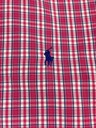 Ralph Lauren koszula męska krótki rękaw różowa XL Wzór dominujący logo