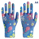 Женские нескользящие бытовые перчатки по охране труда