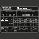 SHERMAN DIGITIG 200 LCD ИНВЕРТОРНЫЙ СВАРОЧНЫЙ АППАРАТ ACDC