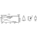 PODNOŚNIK MAGNETYCZNY MAGNES DO BLACH 600 kg 0,6 T Kod producenta SBS-ML 600