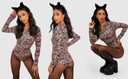 3B6A17 P27 БОДИ BOOHO PETITE С ЛЕОФРОВЫМ ПРИНТОМ M