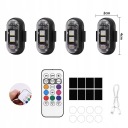 4 PCS WIRELESS HEADLIGHT FLASHER LED STURDY WHITE 8KOLOR + CONSOLE  photo 10