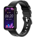 РОЗУМНИЙ ГОДИННИК ГОДИННИК МЕНЮ PL ЖІНОЧИЙ PULSE ЧОРНИЙ AMOLED СПОРТ ПОЛЬСЬКИЙ