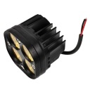 BLACK HEADLIGHT FRONT MOTORCYCLE LED, HEADLIGHT STREAMING O HIGH JASNOSCI, TUMANNAYA  photo 7