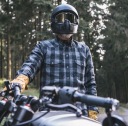 СОРОЧКА МОТОЦИКЛЕТНА W KRATE Z KEVLAREM JOHN DOE MOTOSHIRT SZARO/CZARNA 2XL  фото 9