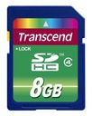 Стандартная карта памяти TRANSCEND 8 ГБ SD SDHC класса 4