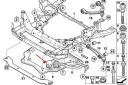 BMW X5 E70 MANCHON BRAS DE SUSPENSION AVANT 31106778015 6778015 NEUF ORIGINALEphoto 8