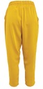 Dámske polyesterové nohavice Pantoneclo (žlté) – 2 ks Combo Pack Dominujúca farba viacfarebná
