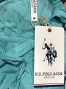 U S POLO ASSN modrá blúzka viazanie stojačik M Dominujúca farba modrá