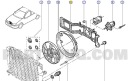 CHÂSSIS VENTILATEUR RENAULT SCENIC I OE 7701043733photo 10