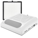 Пылеуловитель для ногтей без мешка 80 Вт, белый