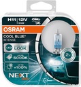 H11 12 В 55 Вт PGJ19-2 Холодный синий ИНТЕНСИВНЫЙ NextGeneration 5000K +100% 2-й OSRAM