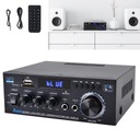 HIFI СТЕРЕОДИНАМИК УСИЛИТЕЛЬ BLUETOOTH 5.0 AUX SD/USB АУДИО FM 40 Вт + 40 Вт