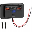 ГНІЗДО АВТОМОБІЛЬНИЙ MONTAZOWE 12V 24V 4 USB PD QC 3.0 ON ВИКЛЮЧЕНИЙ КРИШКА  фото 13