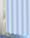 Zasłonka PEVA UNI kolor błękit