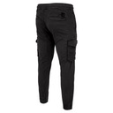 Nohavice Alpha Industries Cotton Twill Jogger 116202 03 čierne 3XL Dĺžka nohavíc dlhá