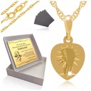 ЗОЛОТАЯ ЦЕПЬ + МЕДАЛЬ БОЖЬЕЙ МАТЕРИ 925 ОДИН ГОД ОДИН ПОДАРОК ​​КРЕЩЕНИЕ ГРАВИРОВКА