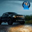4 X ФАРИ ПОПЕРЕДЖУЮЧІ СТРОБОСКОП ДОПОМОГА ЛАФЕТА 24LED 12V 24V ULEPSZONA  (18882435239) фото min 12