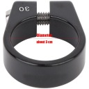 Хомути Та Хомути Підсідельного Штиря Чорний 30Mm