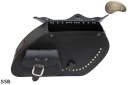 LEATHER BAGS S5B Z NITAMI MOTORCYCLE SIDE COFFEE BOXES CHOPPER HARLEY SAKO  photo 7