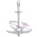 Анкери Та Тягарці Ciężarek Kotwiczny 10 Cm 4 Kg 45 X