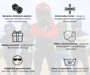 SMIESZNA PAD NA HELMET MOTORCYCLE GIFT FOR MOTOCIKLININKO CZAPKOHELMET  photo 7