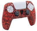 КРЫШКА СИЛИКОНОВЫЙ ЧЕХОЛ SILICONE PAD COVER PS5 Folk Red