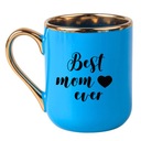 BÖGRE KÉK AJÁNDÉK VICCES ANYÁK NAPJA BEST MOM EVER
