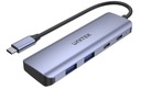 Unitek Hub USB-C 3.1, 2 x USB-A, 2 x USB-C, 5 Гбит/с
