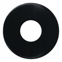 Одинарная маскирующая розетка - глянцевый графит