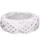 ЦВЕТОЧНЫЙ ГОРШОК, ПЛЕТЕННЫЙ КРЫШКА, КОРЗИНА, ЦВЕТОЧНАЯ КОРЗИНА, ПЛАТЬЕ, 30см