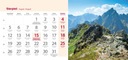 Kalendarz 2024 biurkowy stojący FOTO 24 x11cm TATRY GÓRY