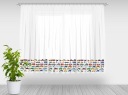 детские мотивы для штор, подтяжки, 250 см
