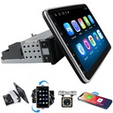 АВТОМОБИЛЬНЫЙ РАДИО1 DIN ANDROID AUTO CARPLAY 2 ГБ/32 ГБ RDS 10 ДЮЙМОВ ПОВОРОТНЫЙ