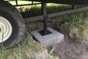 ПІДСТАВКА ПІДПОРОЮ KOBYLKA СТОПА ПІД DOMEK HOLENDERSKI MOBILNY 20-30CM / 54MM  (17591827558) фото min 9
