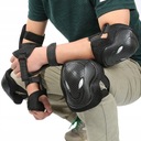 L-BRNO Комплект защиты колен, локтей и запястий для роликовых коньков, самоката