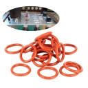20 PIECES TUBE DAMPER SILICON RINGS ODPOWIEDNIE FOR 12AX7 12AU7 12AT7 EL84  photo 7
