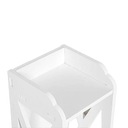 Toaletná skrinka nábytková skrinka Polica kúpeľňová skrinka so zásuvkou biela Typ stojacy