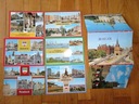 Rostock zestaw 6 pocztówek obwoluta jako 3 pocztówki DDR NRD