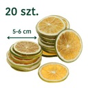 Сушеные дольки зеленого апельсина – 20 шт.
