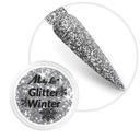 MollyLac peľ efekt na zdobenie Glitter Winter 01 - 1g