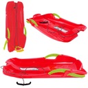 Пластиковые салазки с тормозом | Сани HORNET для скольжения СКОЛЬЗЯЩИЙ канат CE RED