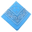 BANDAMKA BANDANA CHUSTKA CHUSTA BANDAMA NIEBIESKA