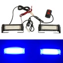 СИНЯЯ СТРОБОСКОПНАЯ ЛАМПА С ФИГУРКОЙ ПОЛИЦИИ LED 12В 24В комплект с дистанционным управлением