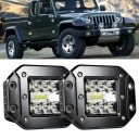 КОМПЛЕКТ 2X ФАРА РОБОЧА 39W МОНТАЖ W БАМПЕР ГАЛОГЕН 13 LED (СВІТЛОДІОД) 12V 24V OFFROAD  фото 13