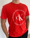 KOSZULKA CALVIN KLEIN MĘSKA T-SHIRT CZERWONA ROZ M EAN (GTIN) 0683801052869